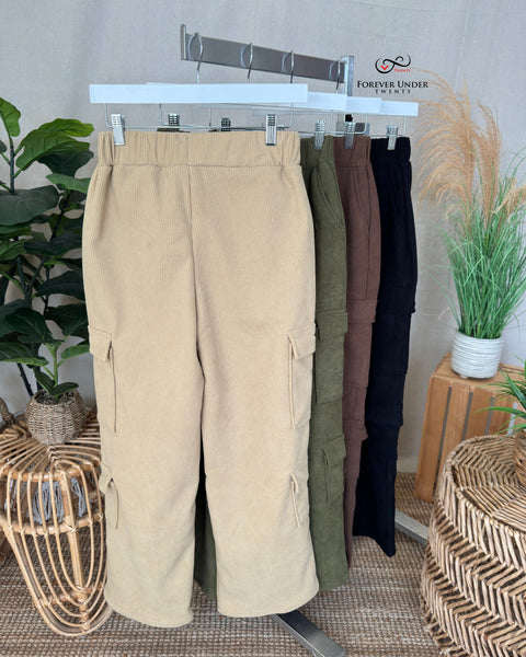 Camp Fleece Lined Cargos