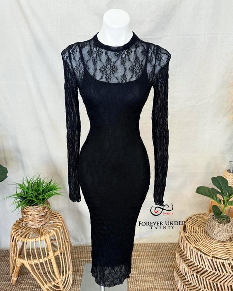 Candlelit Mesh Dress