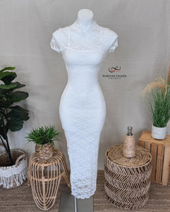 Grace Lace Mesh Dress