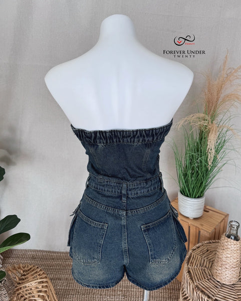 Avail Denim Romper