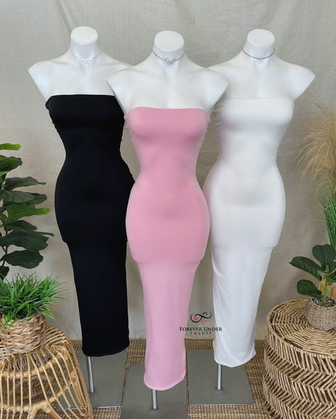 Closer Double Layer Tube Dress